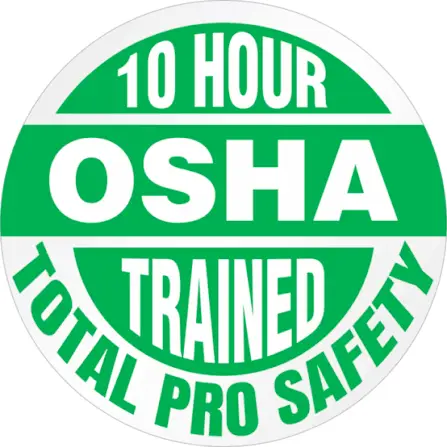 OSHA 10-Hour Trained